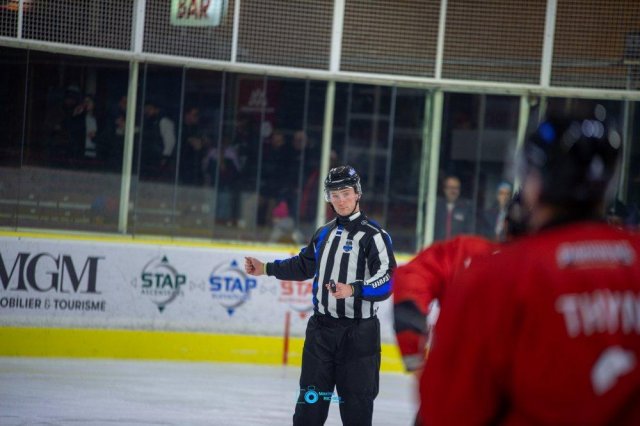 Photo hockey match Chamonix  - Nice le 02/12/2025