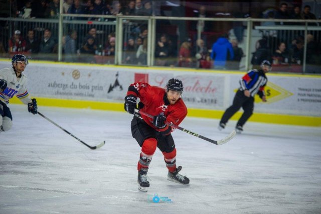 Photo hockey match Chamonix  - Nice le 02/12/2025