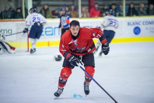 Photo hockey match Chamonix  - Nice le 02/12/2025