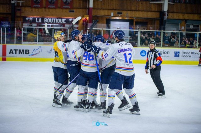 Photo hockey match Chamonix  - Nice le 02/12/2025