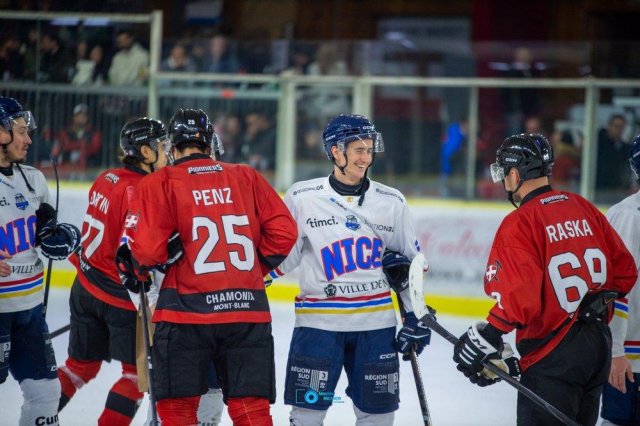 Photo hockey match Chamonix  - Nice le 02/12/2025