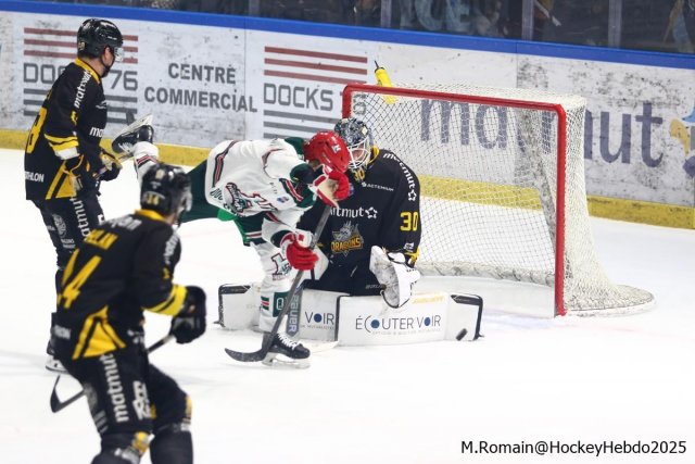 Photo hockey match Rouen - Anglet le 05/12/2025