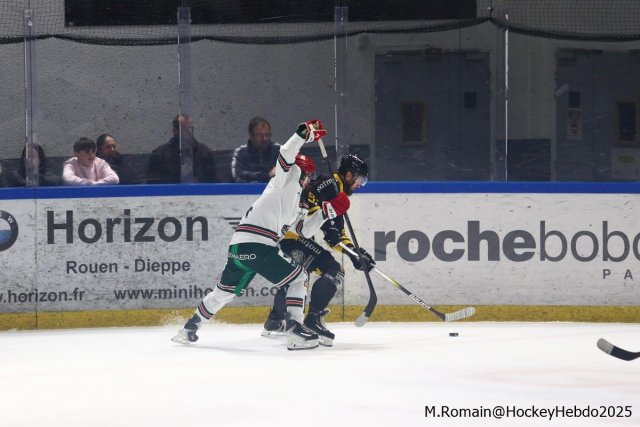 Photo hockey match Rouen - Anglet le 05/12/2025