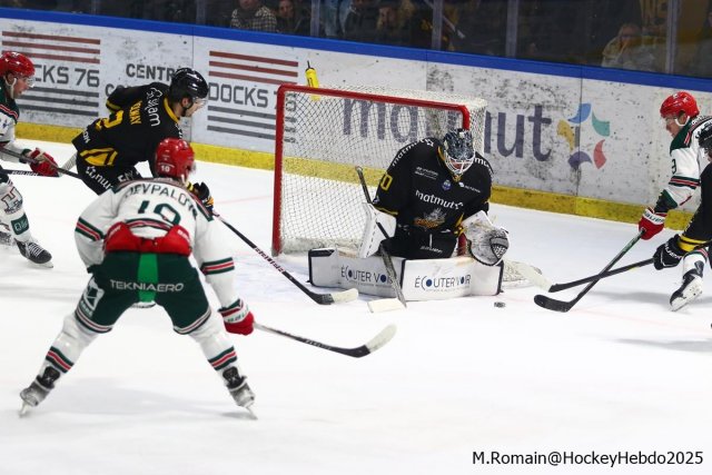 Photo hockey match Rouen - Anglet le 05/12/2025