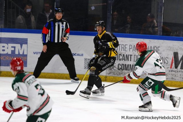 Photo hockey match Rouen - Anglet le 05/12/2025