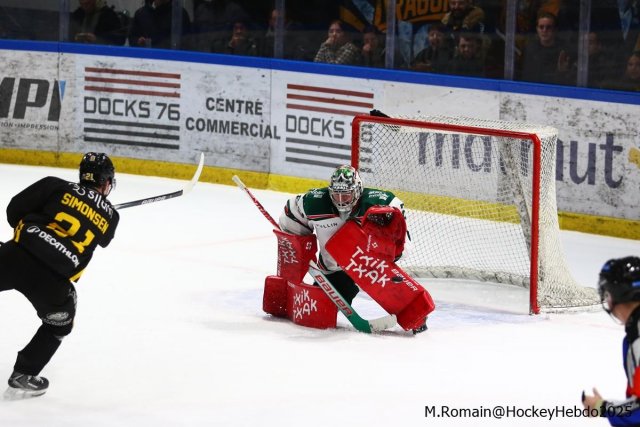 Photo hockey match Rouen - Anglet le 05/12/2025