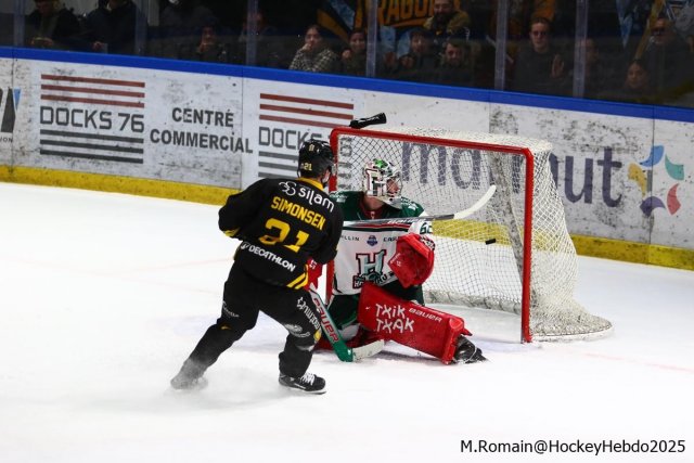 Photo hockey match Rouen - Anglet le 05/12/2025