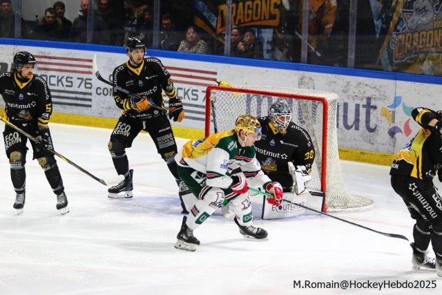Photo hockey match Rouen - Anglet le 05/12/2025