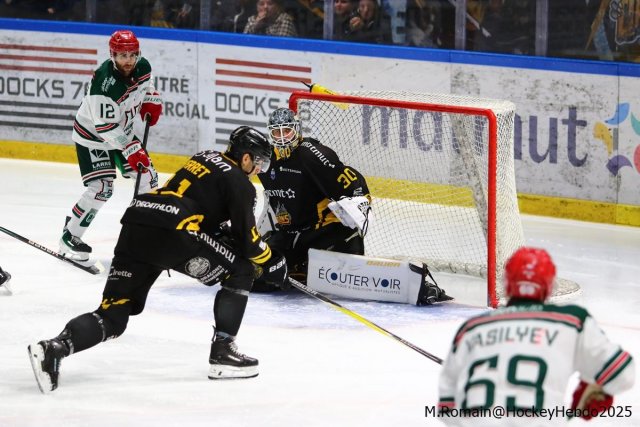 Photo hockey match Rouen - Anglet le 05/12/2025
