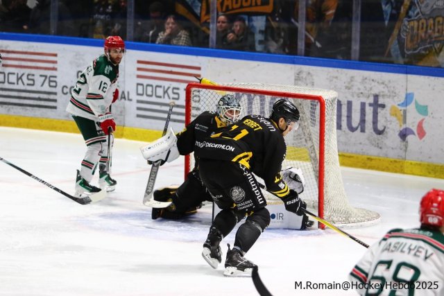 Photo hockey match Rouen - Anglet le 05/12/2025