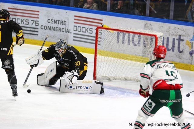 Photo hockey match Rouen - Anglet le 05/12/2025
