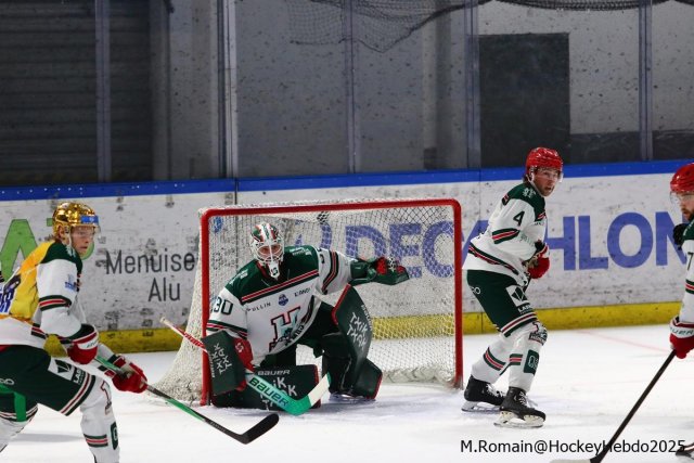 Photo hockey match Rouen - Anglet le 05/12/2025
