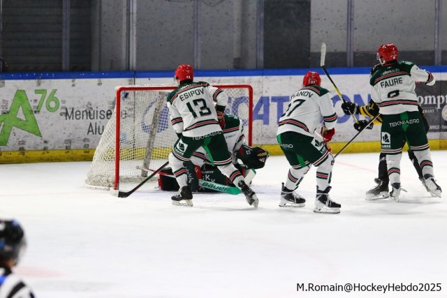 Photo hockey match Rouen - Anglet le 05/12/2025