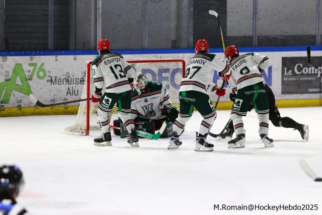 Photo hockey match Rouen - Anglet le 05/12/2025