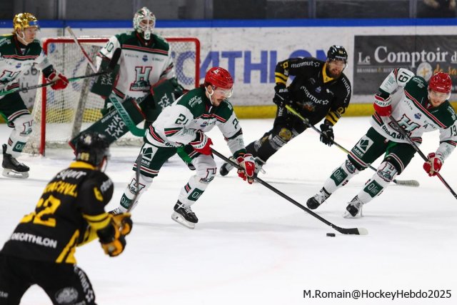Photo hockey match Rouen - Anglet le 05/12/2025