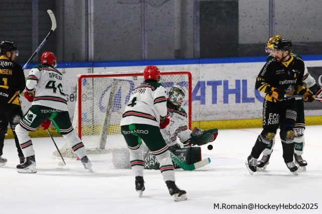Photo hockey match Rouen - Anglet le 05/12/2025
