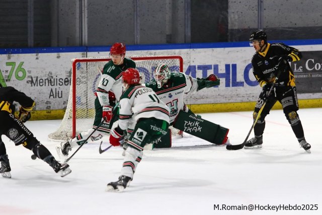 Photo hockey match Rouen - Anglet le 05/12/2025