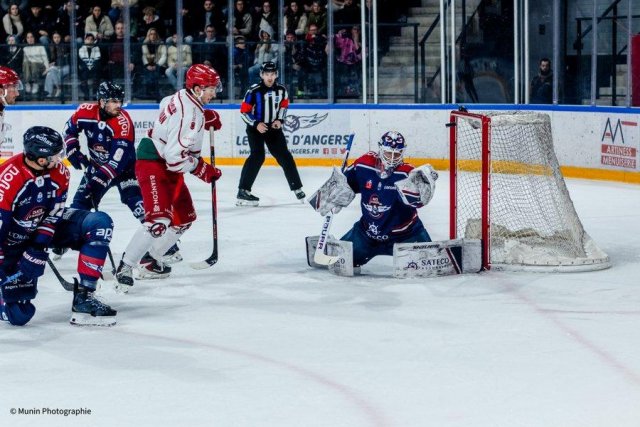 Photo hockey match Angers  - Briançon  le 05/12/2025