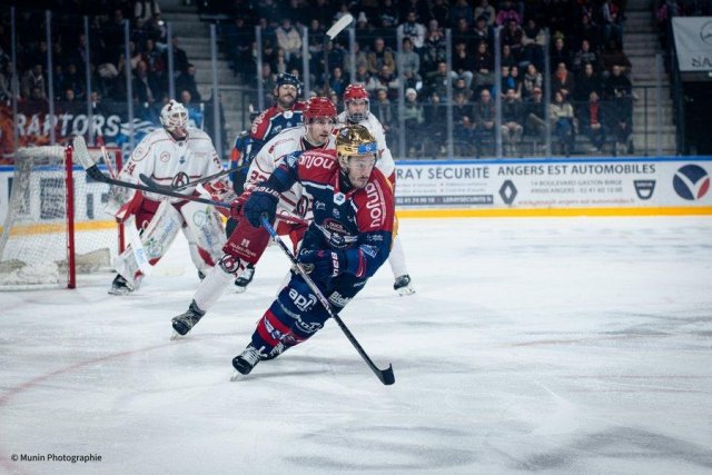 Photo hockey match Angers  - Briançon  le 05/12/2025