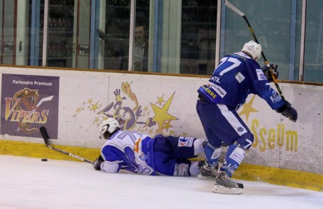 Photo hockey match Montpellier  - Reims le 21/11/2009