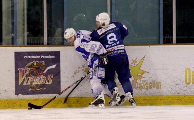 Photo hockey match Montpellier  - Reims le 21/11/2009