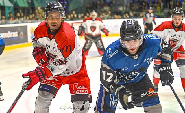 Photo hockey match Nantes - Valenciennes le 06/12/2025
