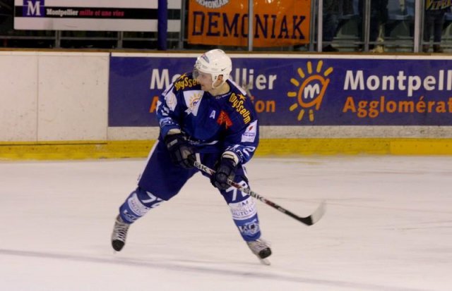 Photo hockey match Montpellier  - Reims le 21/11/2009