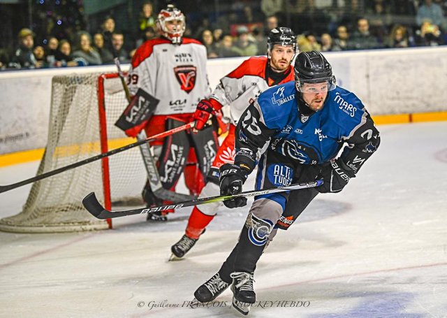 Photo hockey match Nantes - Valenciennes le 06/12/2025