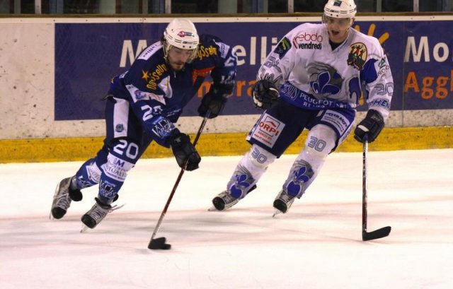 Photo hockey match Montpellier  - Reims le 21/11/2009