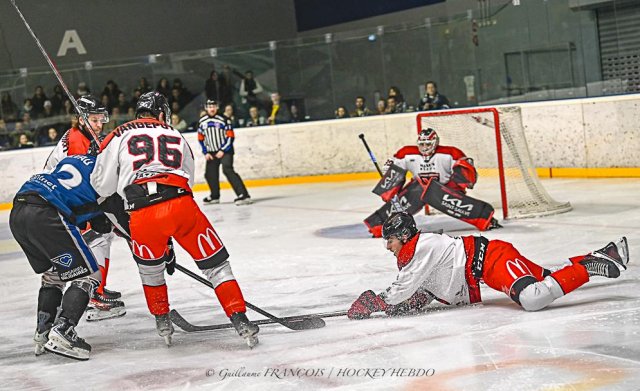 Photo hockey match Nantes - Valenciennes le 06/12/2025