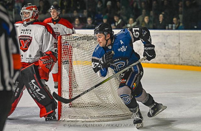 Photo hockey match Nantes - Valenciennes le 06/12/2025