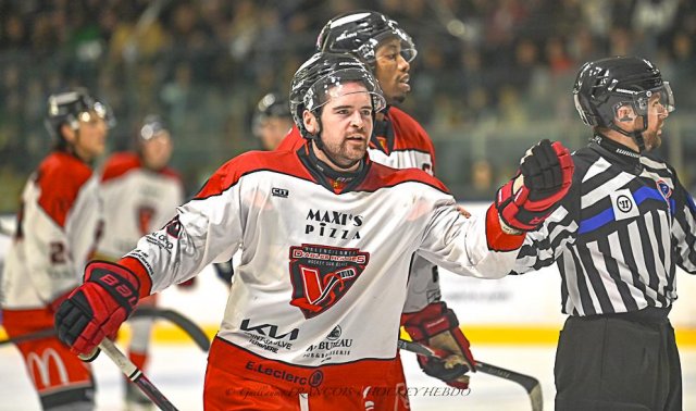 Photo hockey match Nantes - Valenciennes le 06/12/2025