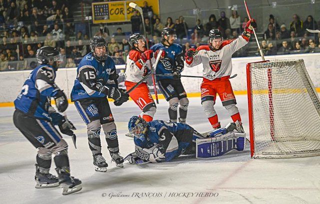 Photo hockey match Nantes - Valenciennes le 06/12/2025