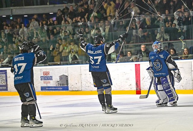 Photo hockey match Nantes - Valenciennes le 06/12/2025