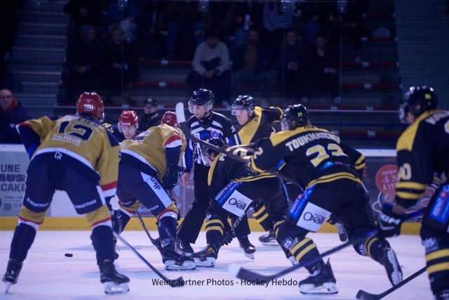 Photo hockey match Lyon - Chambéry le 09/12/2025