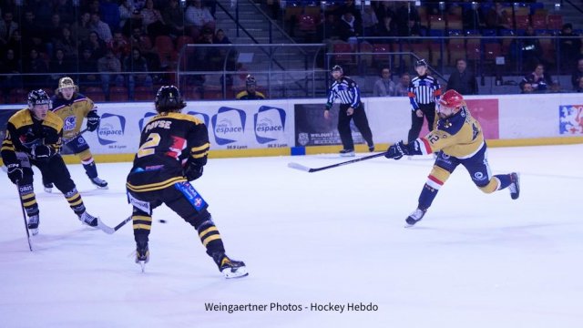 Photo hockey match Lyon - Chambéry le 09/12/2025