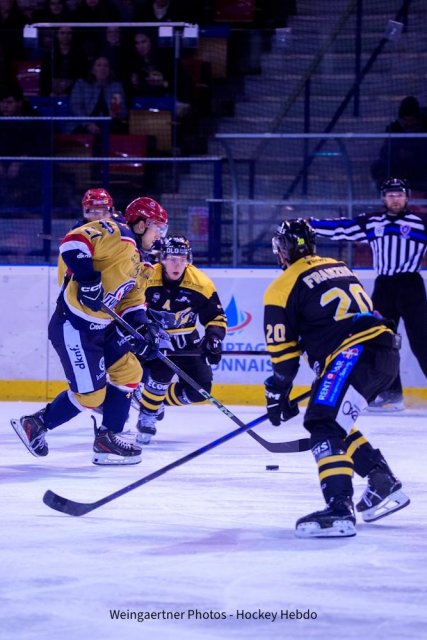 Photo hockey match Lyon - Chambéry le 09/12/2025