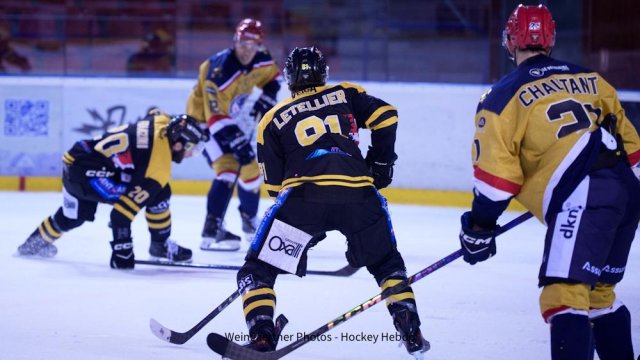 Photo hockey match Lyon - Chambéry le 09/12/2025