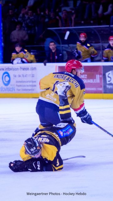 Photo hockey match Lyon - Chambéry le 09/12/2025