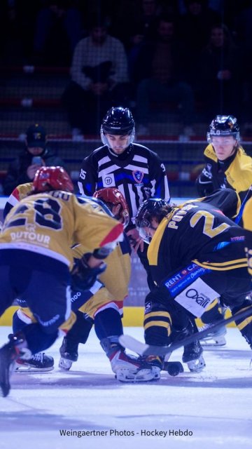 Photo hockey match Lyon - Chambéry le 09/12/2025