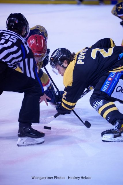 Photo hockey match Lyon - Chambéry le 09/12/2025