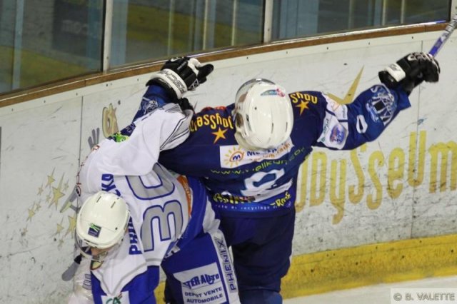 Photo hockey match Montpellier  - Reims le 21/11/2009
