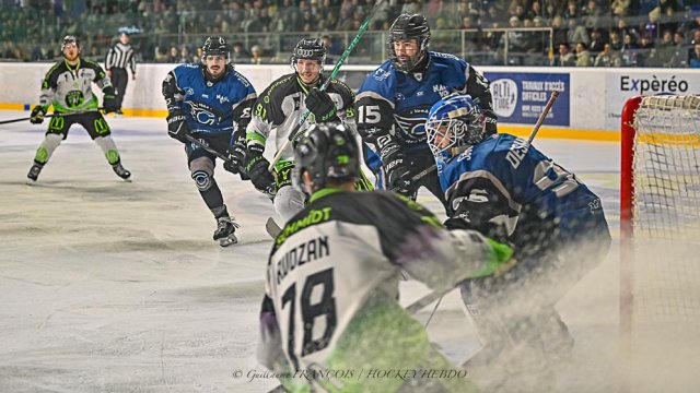 Photo hockey match Nantes - Epinal  le 13/12/2025