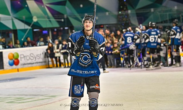Photo hockey match Nantes - Epinal  le 13/12/2025