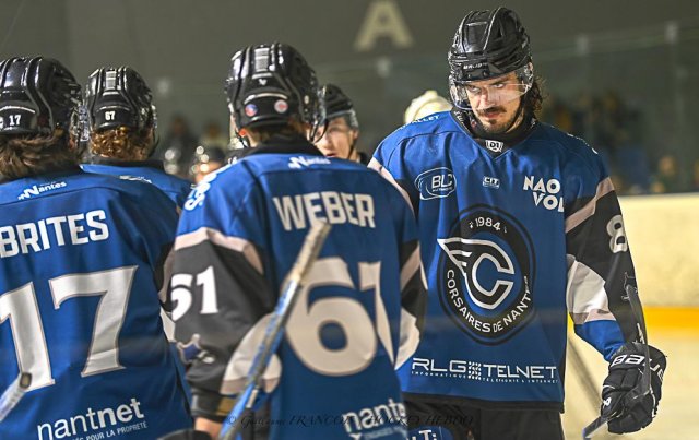 Photo hockey match Nantes - Epinal  le 13/12/2025