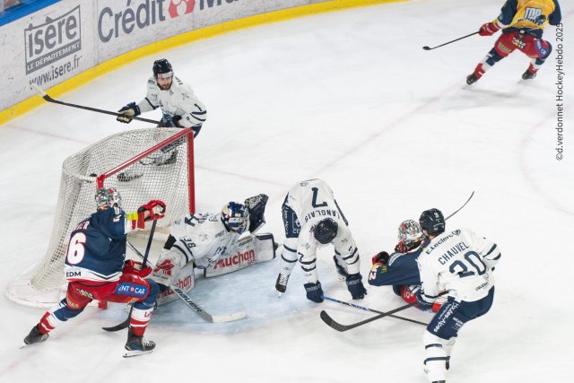 Photo hockey match Grenoble  - Gap  le 19/12/2025