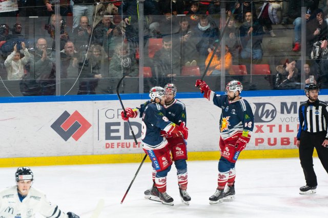 Photo hockey match Grenoble  - Gap  le 19/12/2025