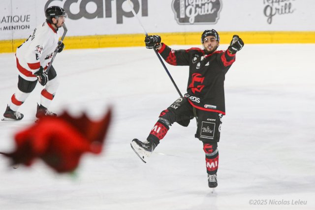 Photo hockey match Amiens  - Chamonix  le 19/12/2025