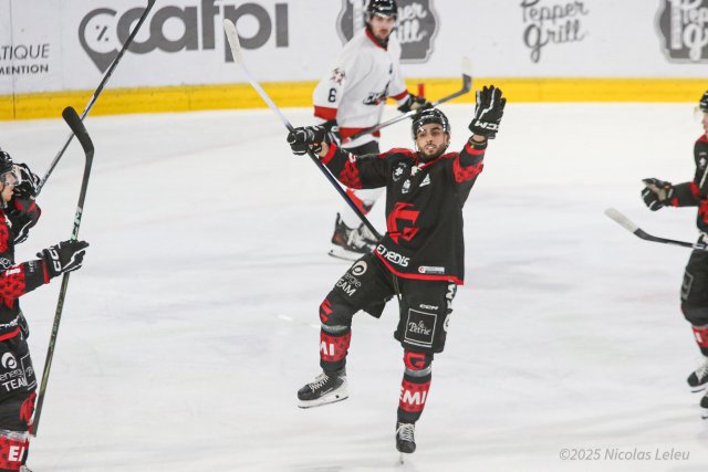 Photo hockey match Amiens  - Chamonix  le 19/12/2025