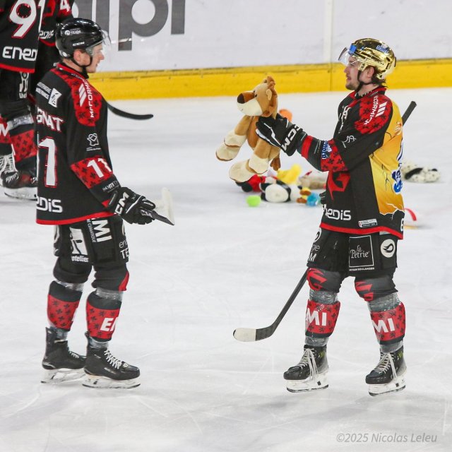 Photo hockey match Amiens  - Chamonix  le 19/12/2025